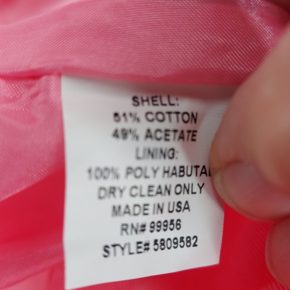 Shoshanna Abigail Rose Habutai Sleeveless Pleated Fit & Flare - Picture 6 of 9